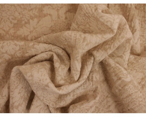 Cotton Linen Gauze - Woven Jacquard Print